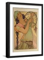 Salome, 1897-Alphonse Mucha-Framed Premium Giclee Print