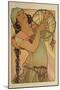 Salome, 1897-Alphonse Mucha-Mounted Premium Giclee Print