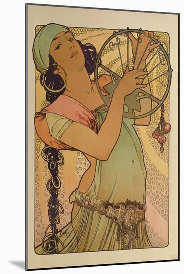 Salome, 1897-Alphonse Mucha-Mounted Giclee Print