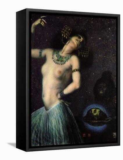 Salome, 1906-Franz von Stuck-Framed Stretched Canvas