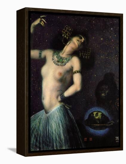 Salome, 1906-Franz von Stuck-Framed Stretched Canvas