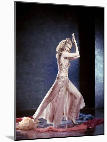 SALOME by William Dieterle with Rita Hayworth, 1953 (photo)-null-Mounted Photo