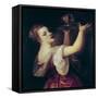 Salome Carrying the Head of St-Titian (Tiziano Vecelli)-Framed Stretched Canvas