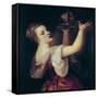 Salome Carrying the Head of St-Titian (Tiziano Vecelli)-Framed Stretched Canvas