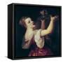 Salome Carrying the Head of St-Titian (Tiziano Vecelli)-Framed Stretched Canvas