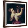 Salome Carrying the Head of St-Titian (Tiziano Vecelli)-Framed Art Print