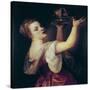 Salome Carrying the Head of St-Titian (Tiziano Vecelli)-Stretched Canvas