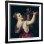 Salome Carrying the Head of St-Titian (Tiziano Vecelli)-Framed Art Print