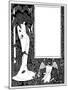 Salome Contents Page-Aubrey Beardsley-Mounted Art Print