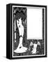 Salome Contents Page-Aubrey Beardsley-Framed Stretched Canvas