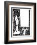 Salome Contents Page-Aubrey Beardsley-Framed Art Print