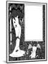 Salome Contents Page-Aubrey Beardsley-Mounted Art Print