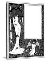 Salome Contents Page-Aubrey Beardsley-Stretched Canvas