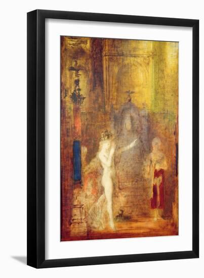 Salome Dancing before Herod, c.1876-Gustave Moreau-Framed Giclee Print