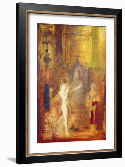 Salome Dancing before Herod, c.1876-Gustave Moreau-Framed Giclee Print