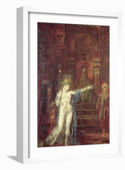 Salome Dancing Before Herod, circa 1874-Gustave Moreau-Framed Giclee Print