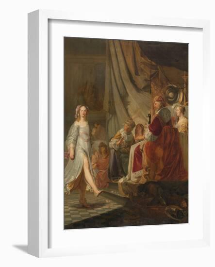 Salome Dancing for Herod, c.1650-Hans Horions-Framed Giclee Print