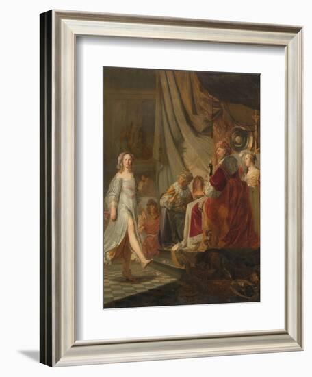 Salome Dancing for Herod, c.1650-Hans Horions-Framed Giclee Print