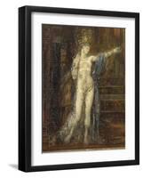 Salomé dansant dite "Salomé tatouée"-Gustave Moreau-Framed Giclee Print