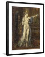 Salomé dansant dite "Salomé tatouée"-Gustave Moreau-Framed Giclee Print