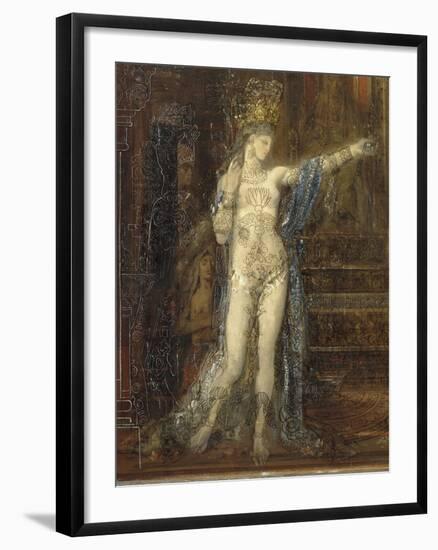 Salomé dansant dite "Salomé tatouée"-Gustave Moreau-Framed Giclee Print