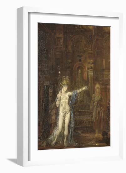 Salomé dansant dite "Salomé tatouée"-Gustave Moreau-Framed Giclee Print