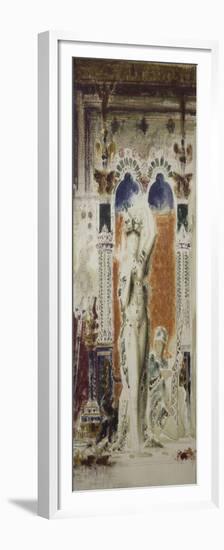 Salomé dansant-Gustave Moreau-Framed Premium Giclee Print