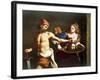 Salome Receives Head of John Baptist-Giovanni Francesco Barbieri-Framed Giclee Print