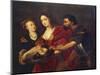 Salomé Receives the Head of John the Baptist, 17th Century-Peter Paul Rubens-Mounted Giclee Print