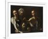 Salome Receives the Head of John the Baptist, C. 1608-1610-Caravaggio-Framed Giclee Print