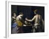 Salome Receiving Head of St. John the Baptist, 1637-Guercino-Framed Giclee Print