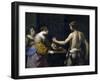 Salome Receiving Head of St. John the Baptist, 1637-Guercino-Framed Giclee Print