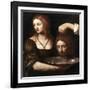 Salome Receiving the Head of John the Baptist, 16th Century-Bernardino Luini-Framed Giclee Print