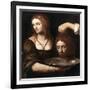 Salome Receiving the Head of John the Baptist, 16th Century-Bernardino Luini-Framed Giclee Print