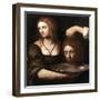 Salome Receiving the Head of John the Baptist, 16th Century-Bernardino Luini-Framed Premium Giclee Print