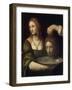 Salomé reçoit la tête de Saint Jean-Baptiste-Bernardino Luini-Framed Giclee Print