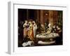 Salome's Banquet, Circa 1521-Nikolaus Kirberger-Framed Giclee Print