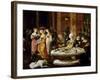 Salome's Banquet, Circa 1521-Nikolaus Kirberger-Framed Giclee Print