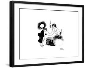 Salome, Tailpiece-Aubrey Beardsley-Framed Giclee Print