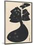 Salome - The Black Cape-Aubrey Beardsley-Mounted Premium Giclee Print