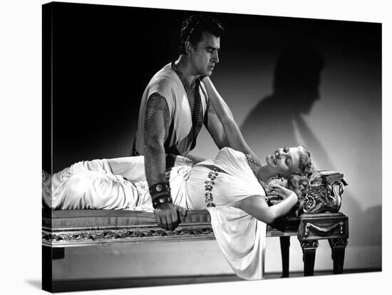 SALOME : The Dance of the Seven Veils by William Dieterle with Rita Hayworth and Stewart Granger, 1-null-Stretched Canvas