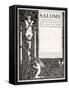 Salome title page-Aubrey Beardsley-Framed Stretched Canvas