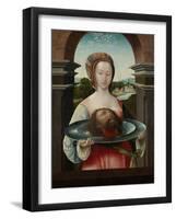 Salome with the Head of John the Baptist, 1524-Jacob Cornelisz van Oostsanen-Framed Giclee Print