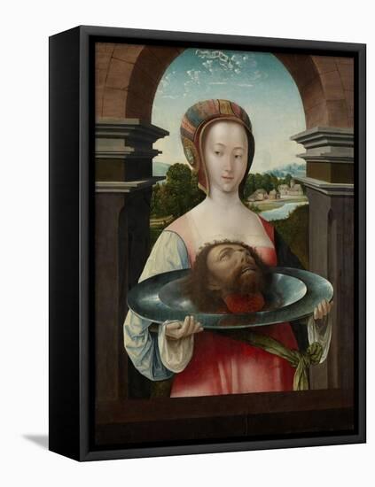 Salome with the Head of John the Baptist, 1524-Jacob Cornelisz van Oostsanen-Framed Stretched Canvas