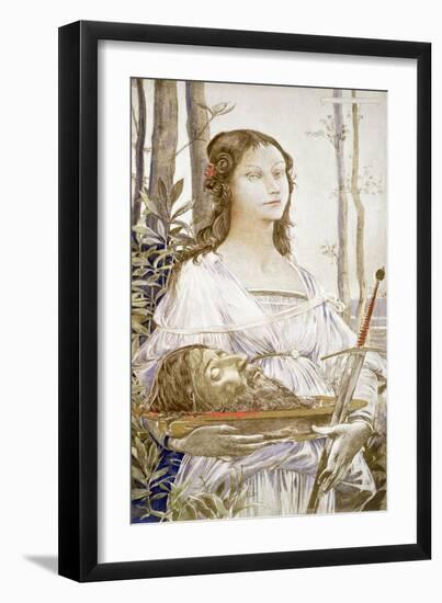 Salome with the Head of John the Baptist, from L'Estampe Moderne, Published Paris 1897-99-Luc-Oliver Merson-Framed Giclee Print