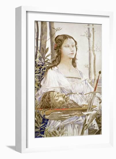 Salome with the Head of John the Baptist, from L'Estampe Moderne, Published Paris 1897-99-Luc-Oliver Merson-Framed Giclee Print