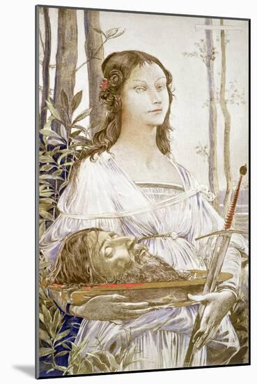 Salome with the Head of John the Baptist, from L'Estampe Moderne, Published Paris 1897-99-Luc-Oliver Merson-Mounted Giclee Print