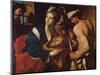 Salome with the Head of John the Baptist-Massimo Stanzioni-Mounted Giclee Print