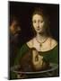 Salome with the Head of John the Baptist-Bernardino Luini-Mounted Giclee Print