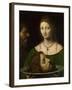 Salome with the Head of John the Baptist-Bernardino Luini-Framed Giclee Print